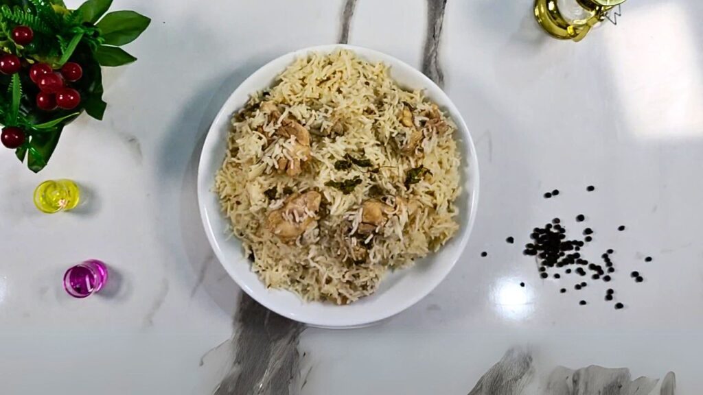 One Pot Quick Chicken Pulao Recipe By The Spicy Trail Yakhni Pulao Recipe