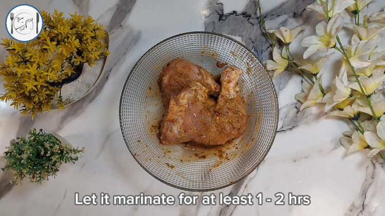 3rd step of Chicken Broast in Pressure Cooker Recipe By The Spicy Trail Crispy Fried Chicken