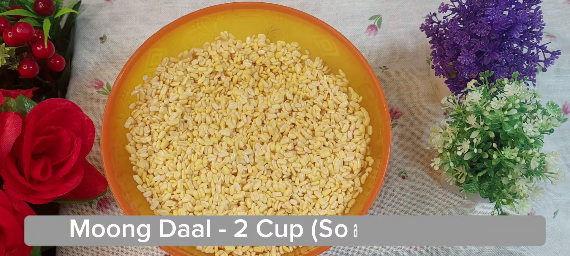 1st step of Moong Dal ki Mangochiyan