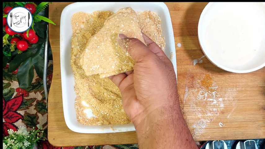 11th step of Crepe Chicken Samosa Recipe By The Sp