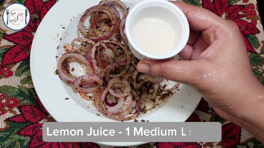 3rd step of Laccha Onion Salad Recipe By The Spicy