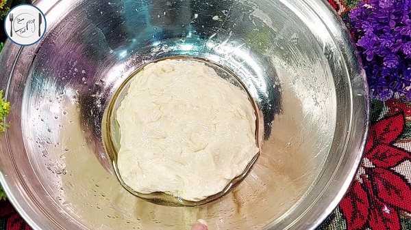 4th step of Chicken Bread Recipe