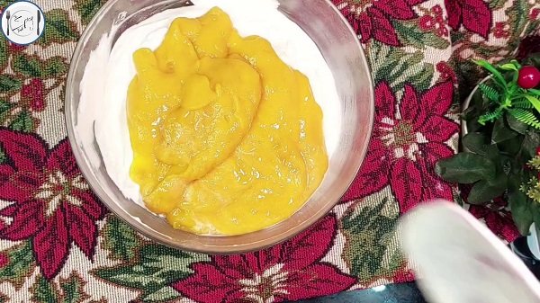 8th step of Mango Ice Cream Recipe