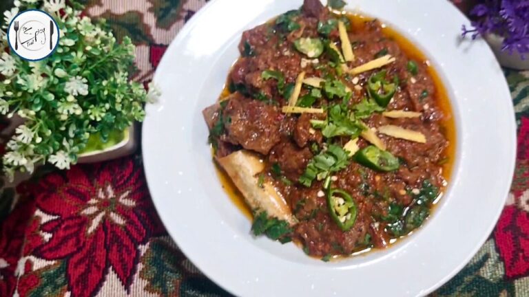 Mutton/Beef Karahi Recipe By The Spicy Trail | Beef Karahi Gosht Recipe