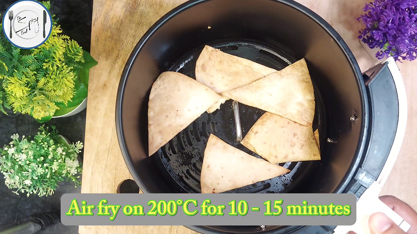 4th step of Easy Nachos Recipe By The Spicy Trail How to Make Tortilla Chips Nachos in Air Fryer