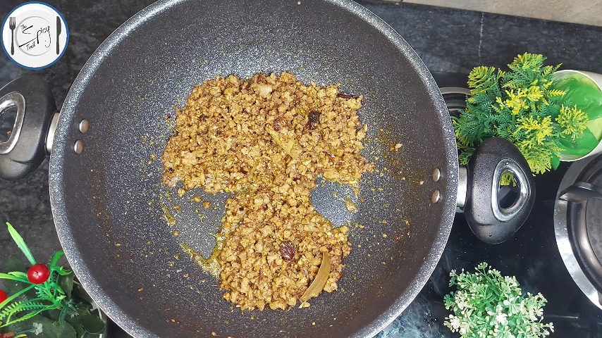 4th step of Keema Karela Recipe By The Spicy Trail Easy Qeema Karela Quick Karela Keema