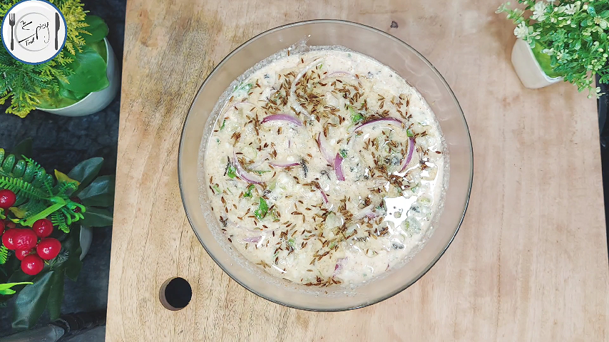 5th step of Lauki Ka Raita Recipe By The Spicy Trail Refreshing Ghia Raita Recipe