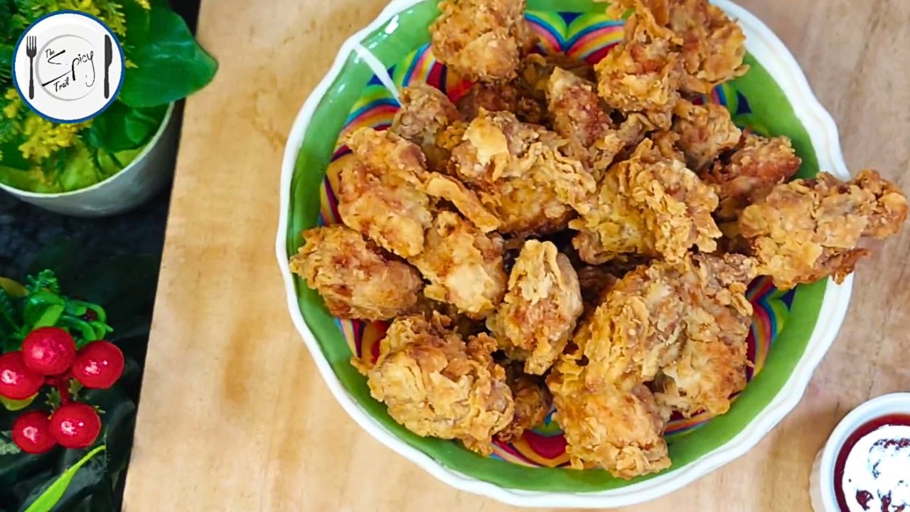 Featured Image of Hot Shots Recipe By The Spicy Trail Chicken Pop Corn Tender Pops Crispy Chicken Bites