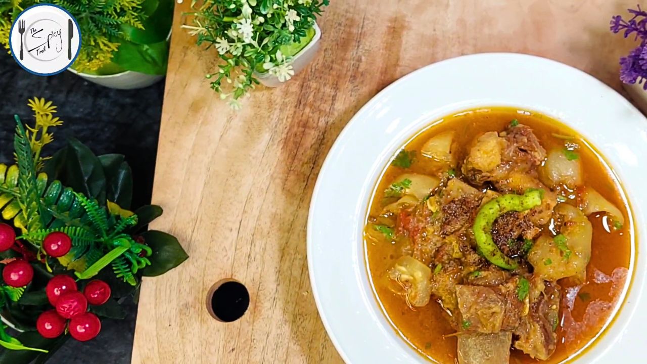 Featured Image of Tinday Gosht Recipe By The Spicy Trail Tinda Masala Curry