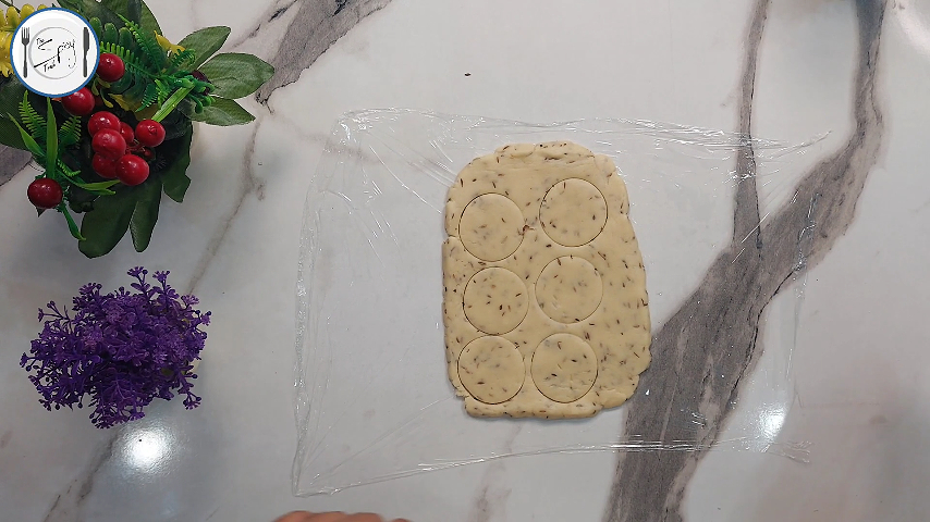 4th step of Zeera Biscuit Recipe By the Spicy Trail Jeera Biscuits Zeera Biscuits Jeera Cookies