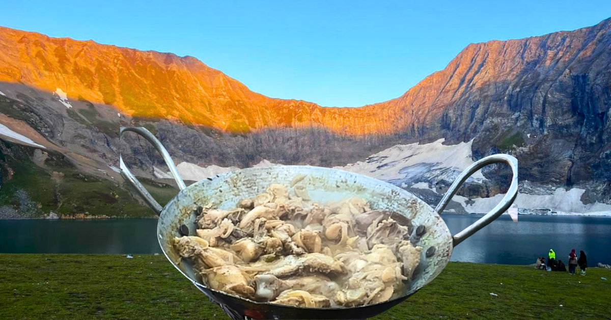 Featured Image of Yogurt Chicken Recipe By The Spicy Trail Cooked at Ratti Gali Lake Kashmir Outdoor Cooking Travel Diaries 1.0