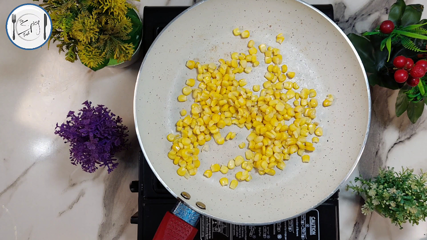 1st step of Sweet Corn Recipe By The Spicy Trail Sweet Corn Chat