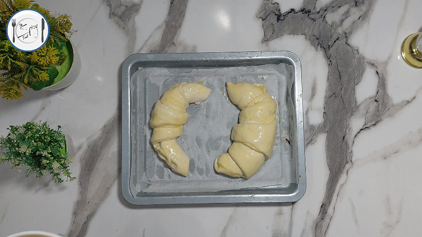 8th step of Easy Croissant Recipe By The Spicy Trail Homemade Butter Croissant