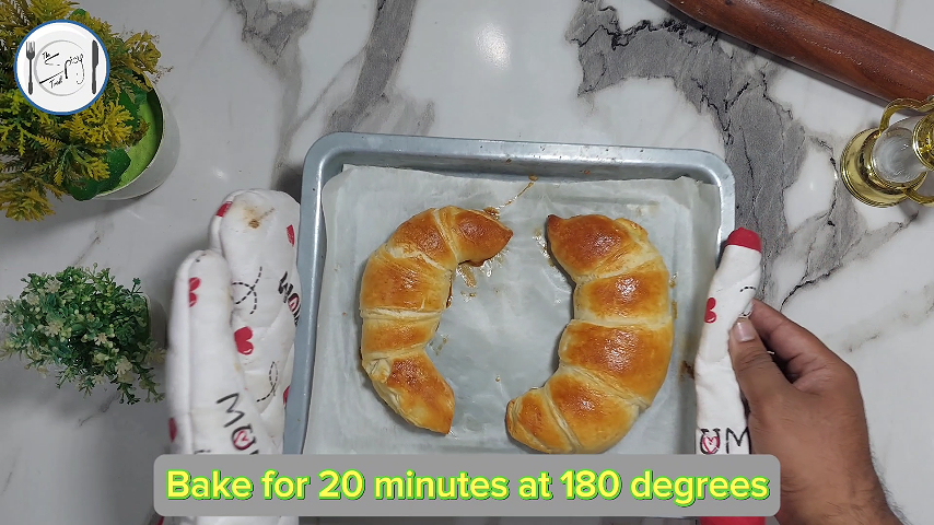 9th step of Easy Croissant Recipe By The Spicy Trail Homemade Butter Croissant