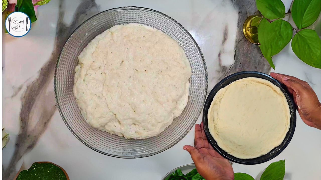 Easy Pizza Dough Recipe By The Spicy Trail How to Make Pizza Dough at Home Street Food