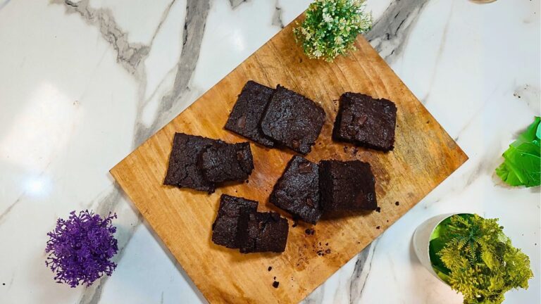 Nutella Brownie Recipe By The Spicy Trail | Chocolate Fudge Brownie Recipe