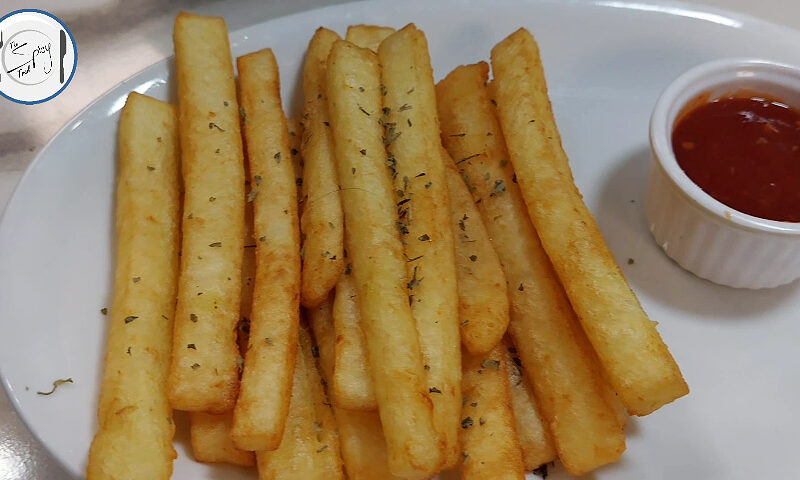 Potato Long Fries Recipe By The Spicy Trail | Long French Fries