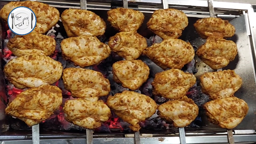 3rd step of Chicken Niblets Recipe By The Spicy Trail Chicken Wingette Recipe Chicken Tikka Wings Recipe