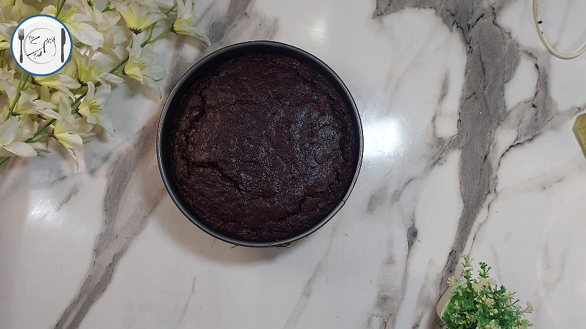 5th step of Chocolate Sponge Cake Recipe By The Spicy Trail Fluffy Chocolate Cake Sponge