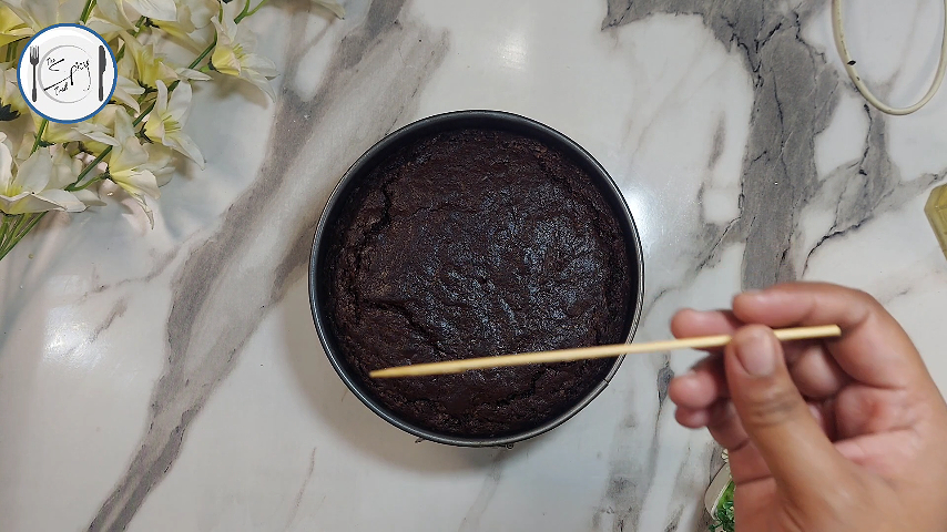 6th step of Chocolate Sponge Cake Recipe By The Spicy Trail Fluffy Chocolate Cake Sponge