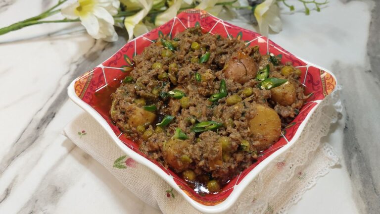 Aloo Matar Keema Recipe By The Spicy Trail