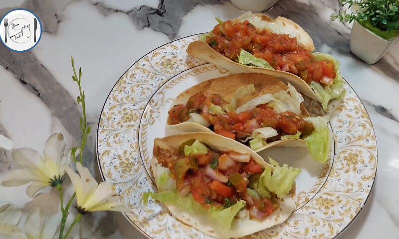 Crispy Chicken Tacos With Jalapeno Salsa Recipe By The Spicy Trail | Oven Baked Tacos Recipe