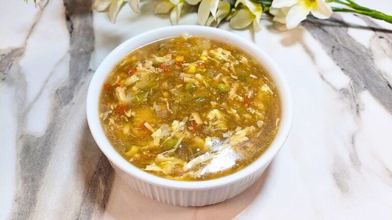 Chicken Hot and Sour Soup Recipe By The Spicy Trail | Winter Special Recipe