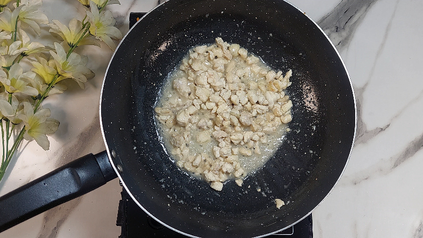 1st step of Chicken Macaroni Samosa Recipe By The Spicy Trail Ramadan Recipes Series Iftar Recipes