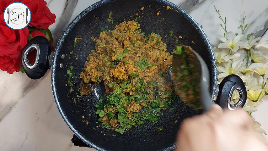 3rd dtep of Dhaba Style Moong Dal Recipe By The Spicy Trail Daal Moong Bhuni Phareri Dal Recipe Vegan Recipes Vegetarian Recipes