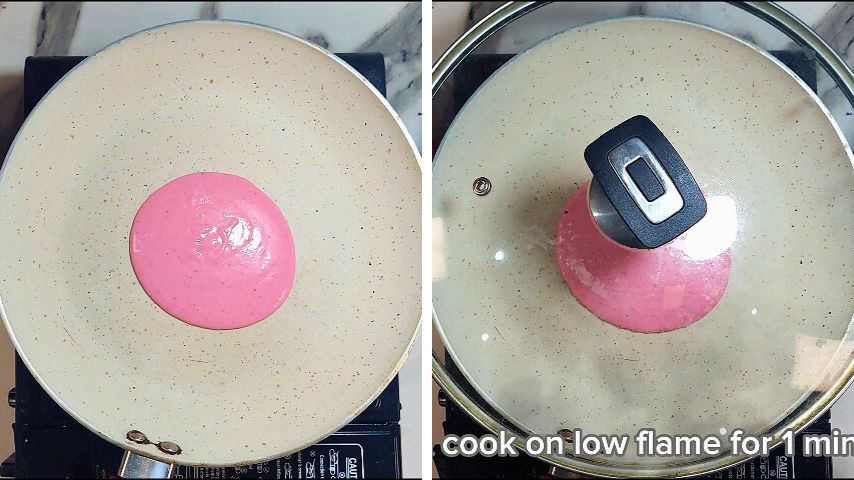 3rd step of How to Make Fluffy Strawberry Flavored Pancakes By The Spicy Trail